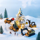 GeyiieTOYS Mini Construction Trucks Toys Engineering Toys Play Set of 7 Packs