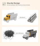 GeyiieTOYS Alloy Small Construction Vehicles Die Cast Mini Construction Truck Toys 8 Packs