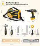 Geyiie Kids toys Construction Tools Set with Durable Tool Bag 40 Pcs