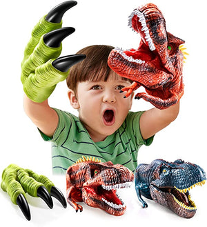 Get Ready for Jurassic Adventures with Dinosaur Hand Puppets