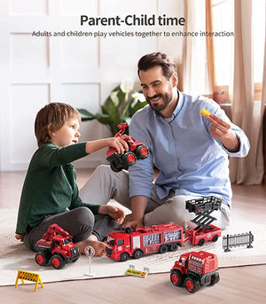 Spark Your Child's Interest in Engineering with a Fire Truck Toy