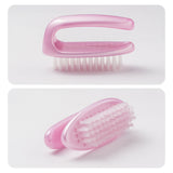 Geyiie Nail Care Tools, Gentle Cleaning, Nail Cleaning Brushes, Nail Scrubbers, Portable, Versatile Use, Multi-Purpose