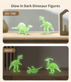 Geyiie Dinosaur Eggs Excavation Dig Kit Surprise Fossil Easter Egg Toys Pack with 6 Glow in Dark Unique Dinosaurs